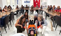 Kırşehir'de arama kurtarmadan ilk yardıma tam donanımlı AFAD eğitimi
