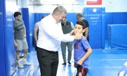 Kırşehir’de geleceğin güreşçileri yetişiyor