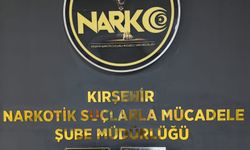 Kırşehir'de şüpheli araçtan yabancı madde çıktı!