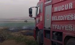 Mucur’da arazi yangınına itfaiye ekiplerinden hızlı müdahale