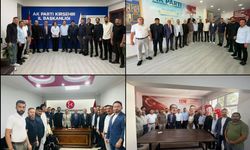 Şaban Çelik Kırşehir’de siyasi parti temsilcileriyle bir araya geldi