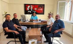 Türk Eğitim Sen Kırşehir Başkanı Pakel’den Alkan ve Bulut bir araya geldi