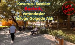Kırşehir’de sıcak hava etkisini artırdı: Vatandaşlar yeşil alanlara yöneldi