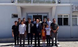Kaymakam Bayram Boztepeli Gençleri Makamında Ağırladı