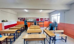 Ders Zili Çalmadan Önce İlkokul Pırıl Pırıl Oldu