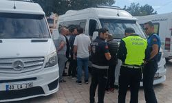Servis şoförleri denetlendi!
