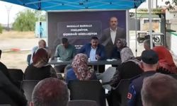 Çiçekdağı’nda vatandaşların talepleri mahallede dinleniyor