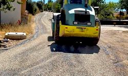 Dulkadirli Karaisa’da yol çalışması hız kazandı