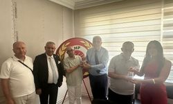 Tanrıbuyurdu, Beyazay Derneği Heyetini Makamında Ağırladı