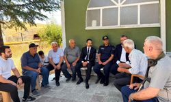 Çiçekdağı Kaymakamı Öğüt, Baraklı Köyü’nü Ziyaret Etti