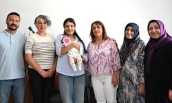 İpek İnci bebek Kırşehir Emniyet ailesine mutluluk getirdi
