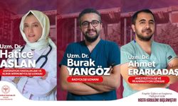 Kırşehir Eğitim ve Araştırma Hastanesi’ne 3 yeni uzman hekim