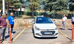 Kırşehir’de direksiyon sınavı alanında yerinde inceleme