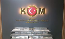 Kırşehir’de durdurulan araçtan 460 paket gümrük kaçağı sigara çıktı