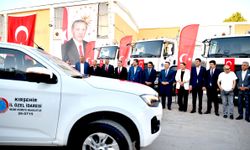Kırşehir’de hizmet filosu yenilendi: 36 yeni araç sahaya indi