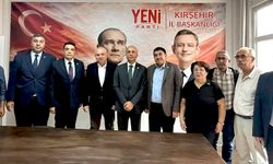 Kırşehir’de YENİ Parti heyetinin gündemi yoğun: Tarım, ekonomi ve esnaf masada
