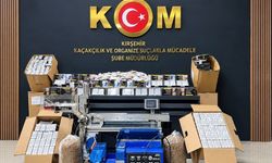 Kırşehir’de Ev ve İş Yerine Kaçak Tütün Operasyonu