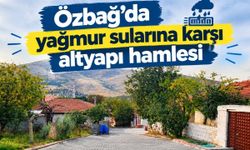 Özbağ’da yollar yenileniyor! 3 sokakta parke çalışması tamamlandı
