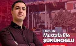 Uzm. Dr. Mustafa Efe Şüküroğlu Hasta Kabulünde!