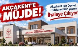 Akçakent İlçe Devlet Hastanesi ihaleye çıkıyor