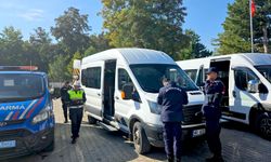 Boztepe’de öğrenci servislerine sıkı markaj