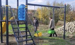 Akpınar’da Köy Oyun Parkları Hizmete Sunuldu