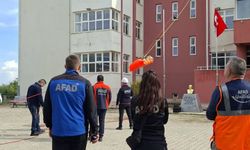 Kaman İlçesinde Öğrencilere Afet Eğitimi Verildi