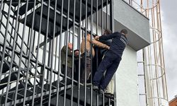 Kırşehir Ahi Çarşısı’nda ekiplerin müdahalesiyle bir kişi kurtarıldı