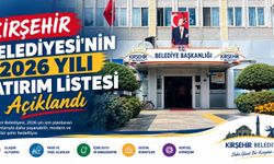 Kırşehir Belediyesinin 2026 Yatırım Listesi Açıklandı