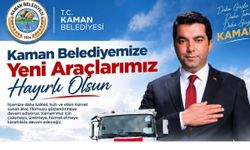Kırşehir Kaman Belediyesinin araç filosuna 3 yeni araç katıldı