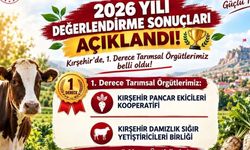 Kırşehir’de 1. Derece Tarımsal Örgüt statüsü kazanan kuruluşlar belli oldu