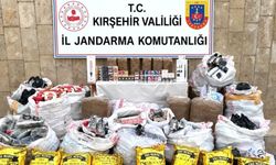 Kırşehir’de 2,8 milyon liralık gümrük kaçağı eşya ele geçirildi