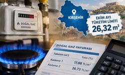 Kırşehir’de doğal gazda kritik sınır belli oldu!