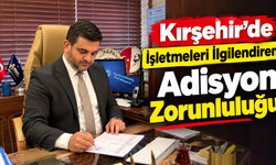 Kırşehir’de İşletmelere Denetim ve Ceza Uyarısı Geldi