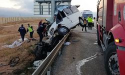 Kırşehir’de karayolunda kaza: Ekipler alarma geçti