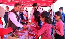 Oyunlar, yarışmalar ve kahkahalar: Çocuklara unutulmaz bir gün yaşattılar