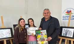 Mucurlu Öğrenciden Resim Yarışmasında Büyük Başarı