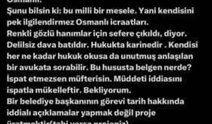 Padişah torunundan Osmanlı’yı eleştiren Yılmaz Büyükerşen’e tepki