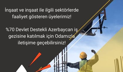 Kırşehirli firmalara Azerbaycan'da iş bağlantısı imkânı