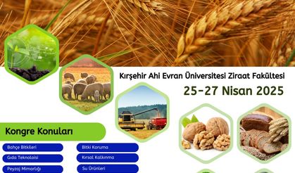 Tarım dünyasının zirvesi Kırşehir’de toplanacak