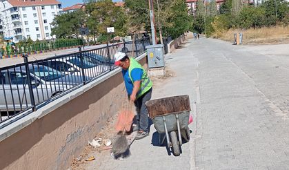 Kaman’da temizlik çalışmaları aralıksız sürüyor
