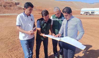 Kırşehir’de sel kapanı çalışmaları yerinde denetlendi