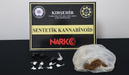 Kırşehir’de yasaklı madde ve hammaddesi ele geçirildi!