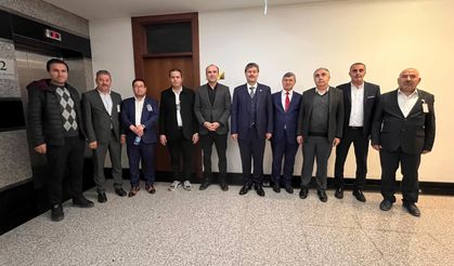 Vekil Erkan'a eğitim çalışanlarının talepleri iletildi