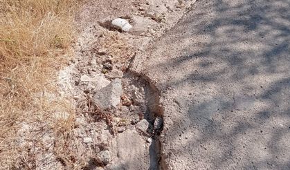 Kırşehir’de yağmurun ardından köy yolları zarar gördü!