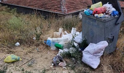 İsahocalı Köyü’nde Çöp Çilesi