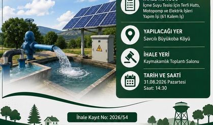 Kaman'da Altyapı İhalesi Başladı