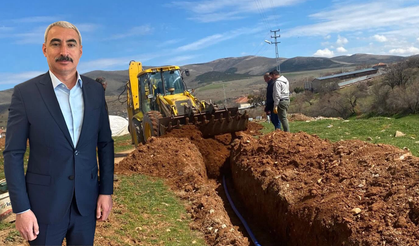 Özbağ'da 20 Yıllık Su Sıkıntısı Tarih Oldu!
