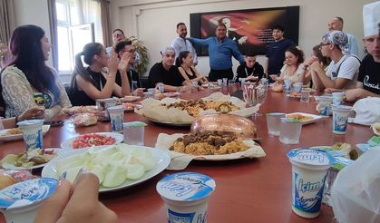 Erasmus Gençleri Yöresel Yemek Atölyesinde Buluştu