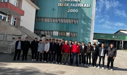 Şekerin Yolculuğunu Yerinde Öğrendiler
